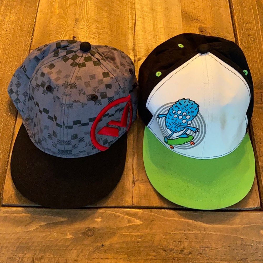 Pair of Shaun White collaboration with Target caps